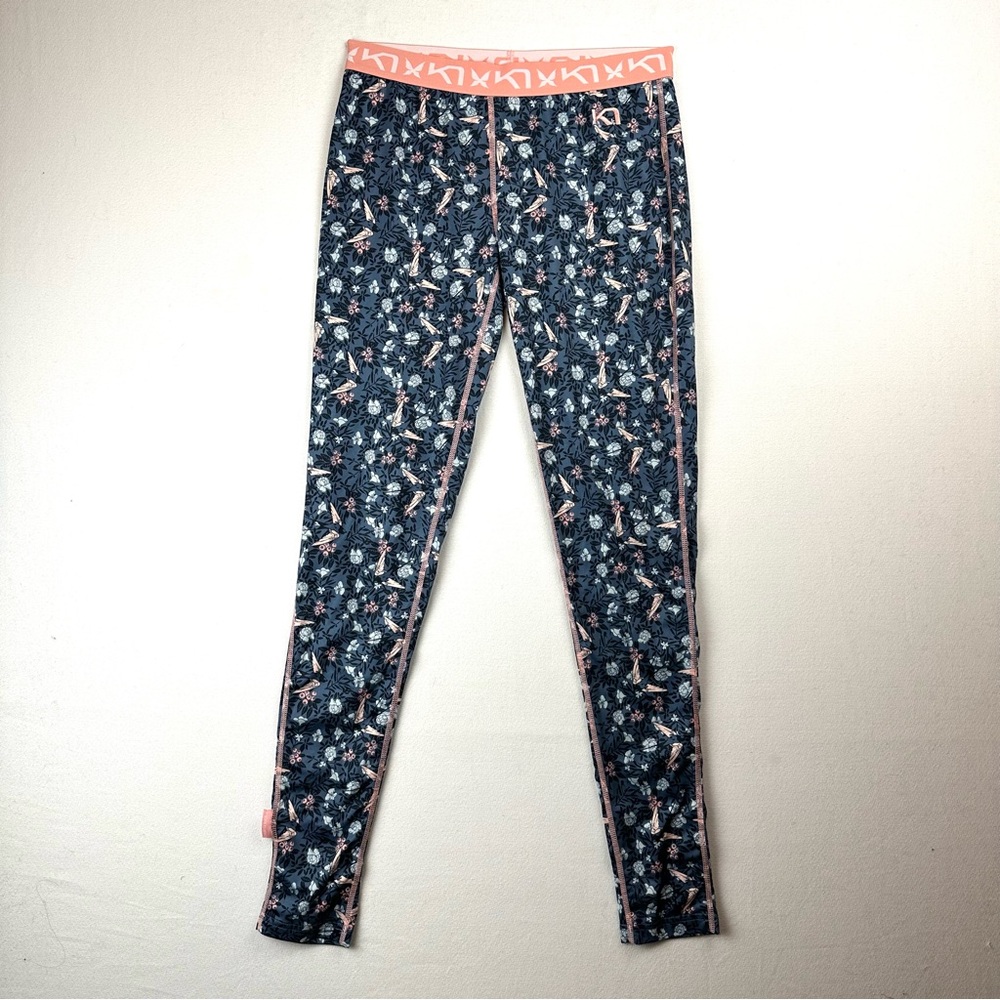Kari Traa Base Layer Fryd Legging Floral Bird